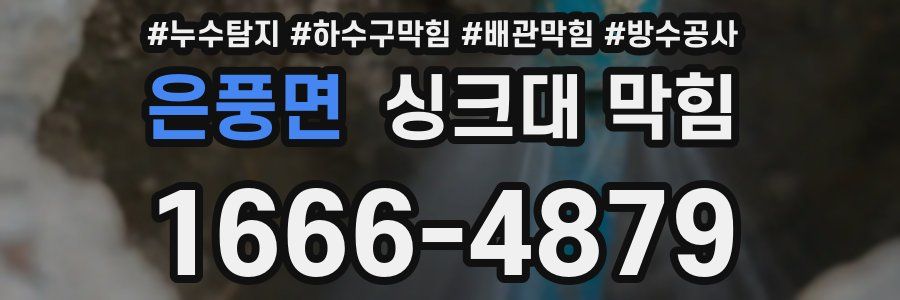 은풍면 싱크대 막힘