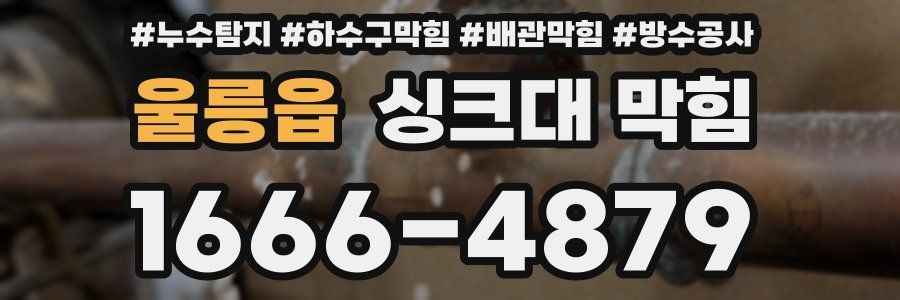 울릉읍 싱크대 막힘