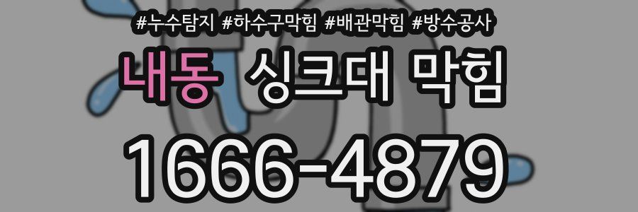 내동 싱크대 막힘