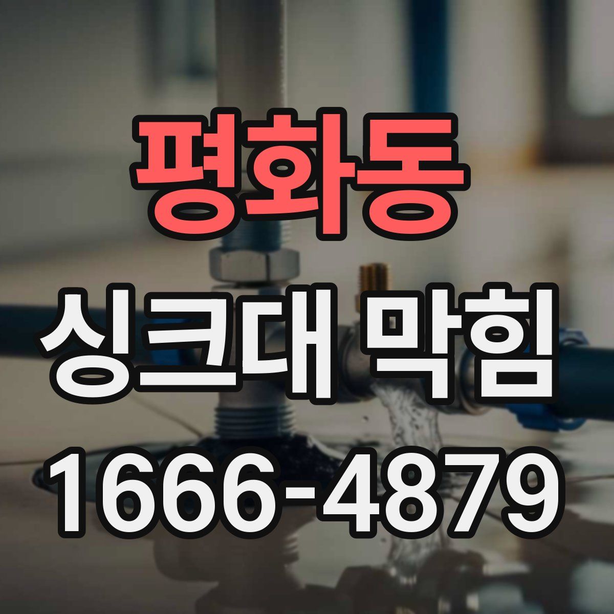 평화동 싱크대 막힘