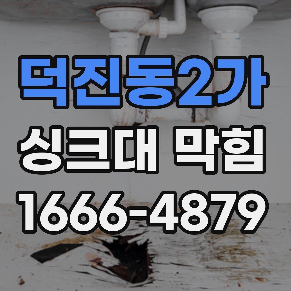 덕진동2가 싱크대 막힘