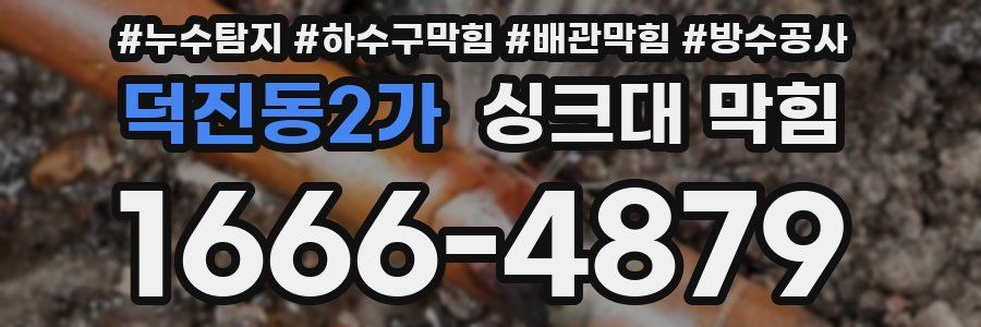 덕진동2가 싱크대 막힘