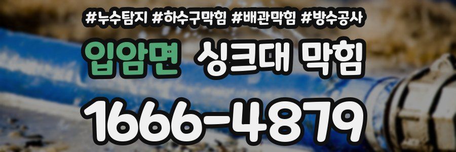입암면 싱크대 막힘