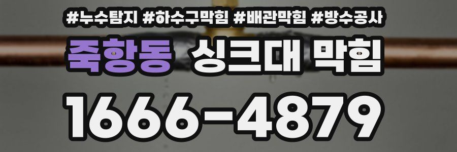 죽항동 싱크대 막힘