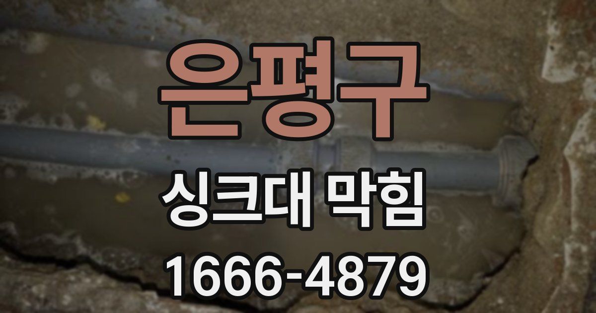 은평구 싱크대 막힘