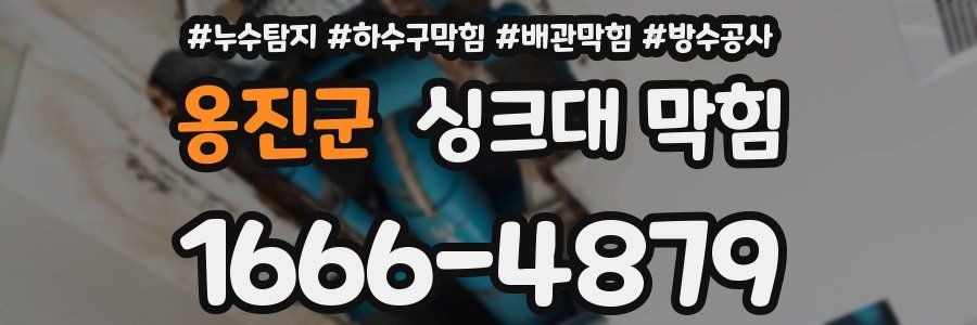 옹진군 싱크대 막힘