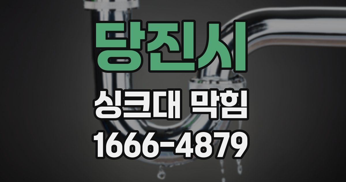 당진시 싱크대 막힘