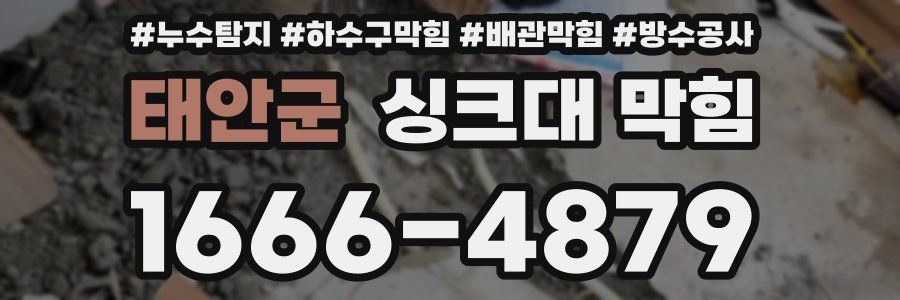 태안군 싱크대 막힘