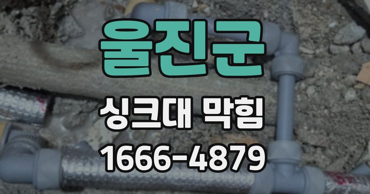 울진군 싱크대 막힘