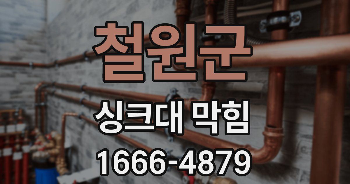 철원군 싱크대 막힘