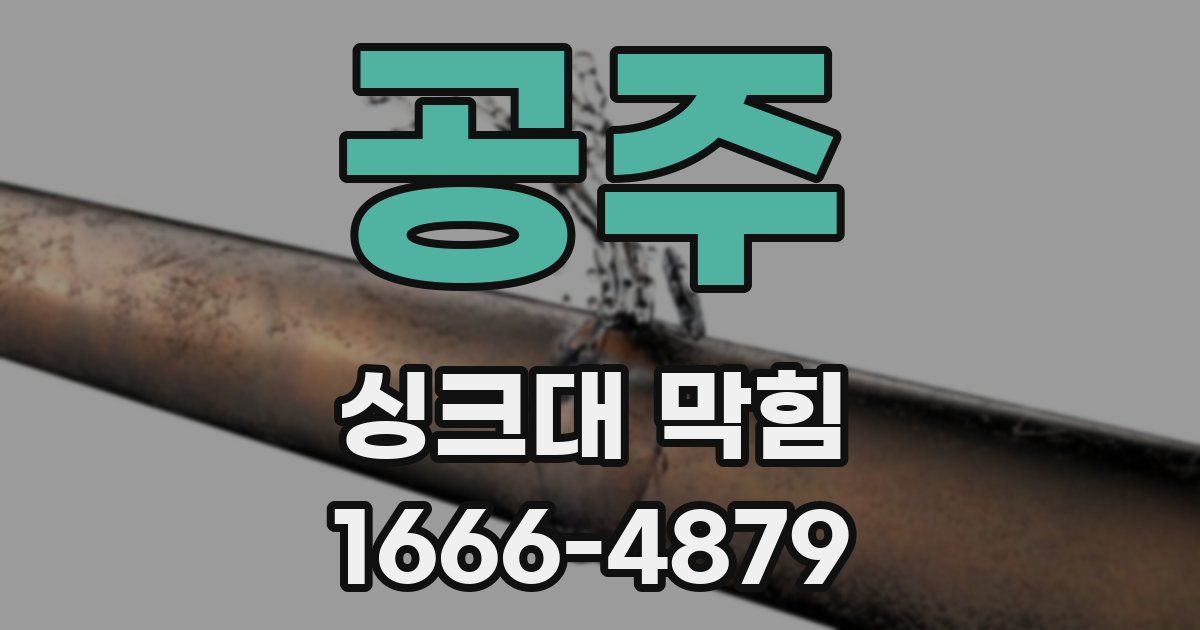 공주 싱크대 막힘