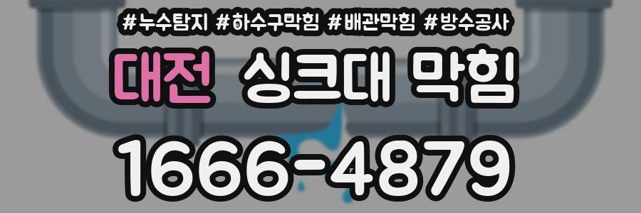 대전 싱크대 막힘
