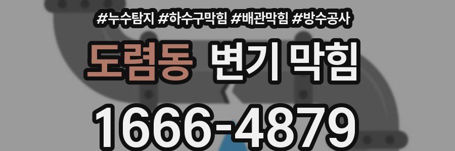 도렴동 변기 막힘