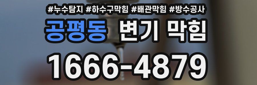 공평동 변기 막힘