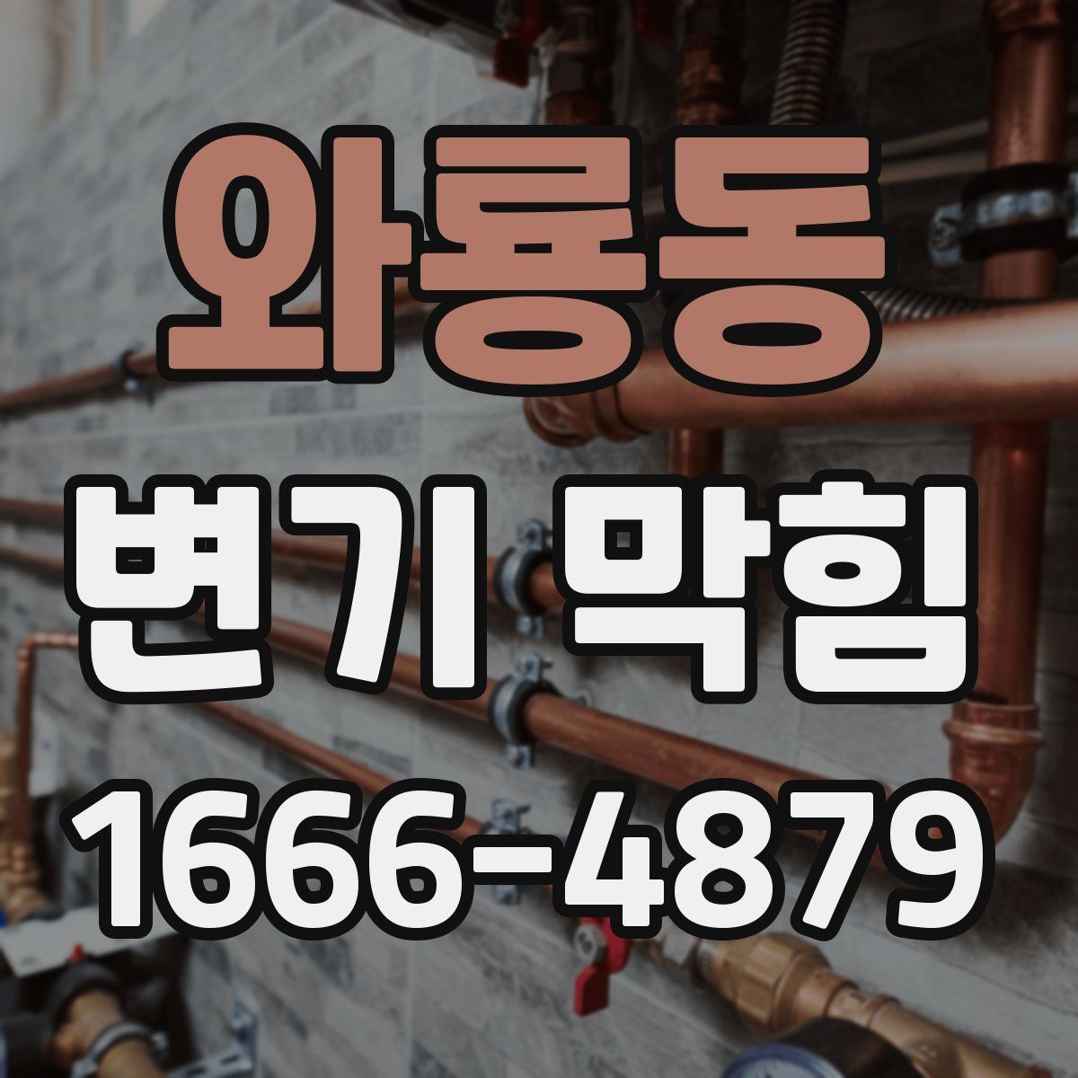 와룡동 변기 막힘