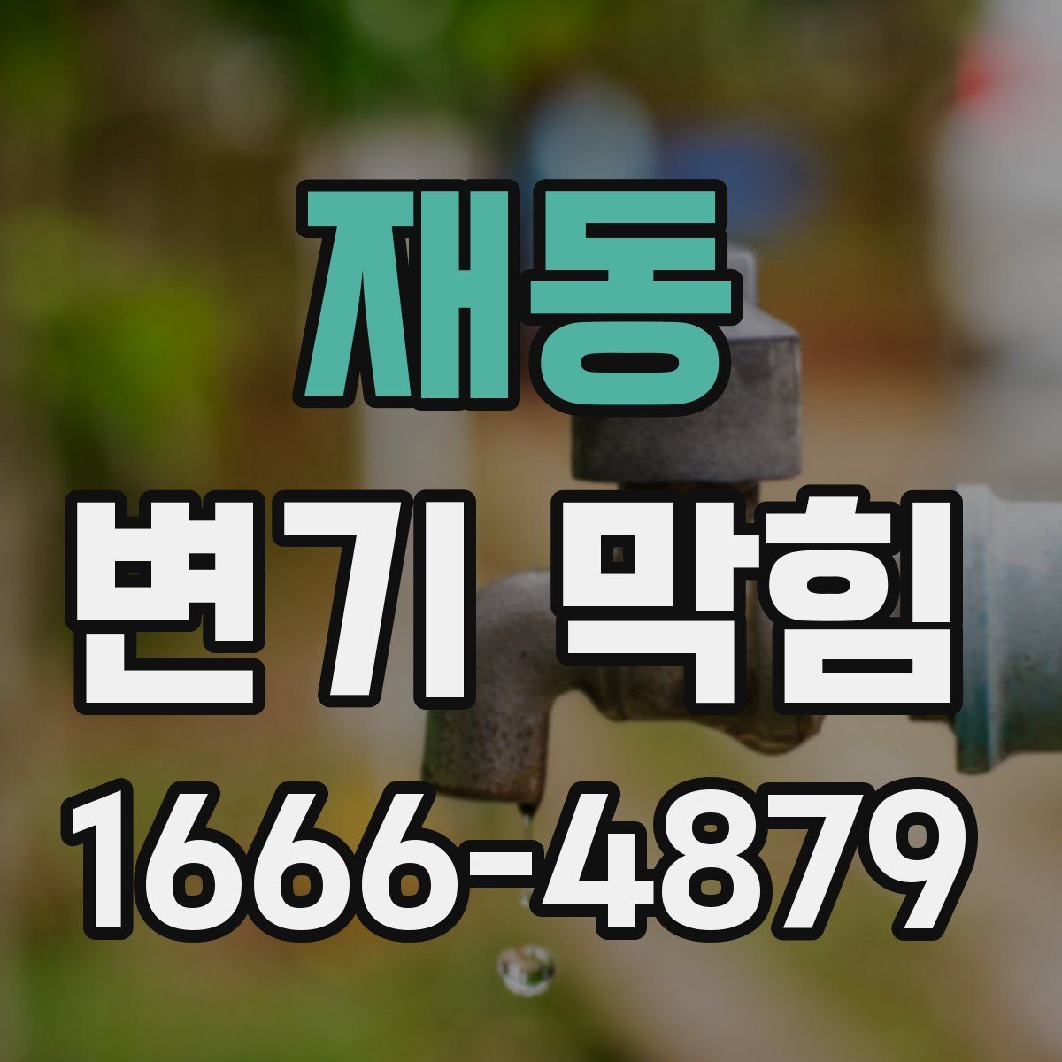 재동 변기 막힘