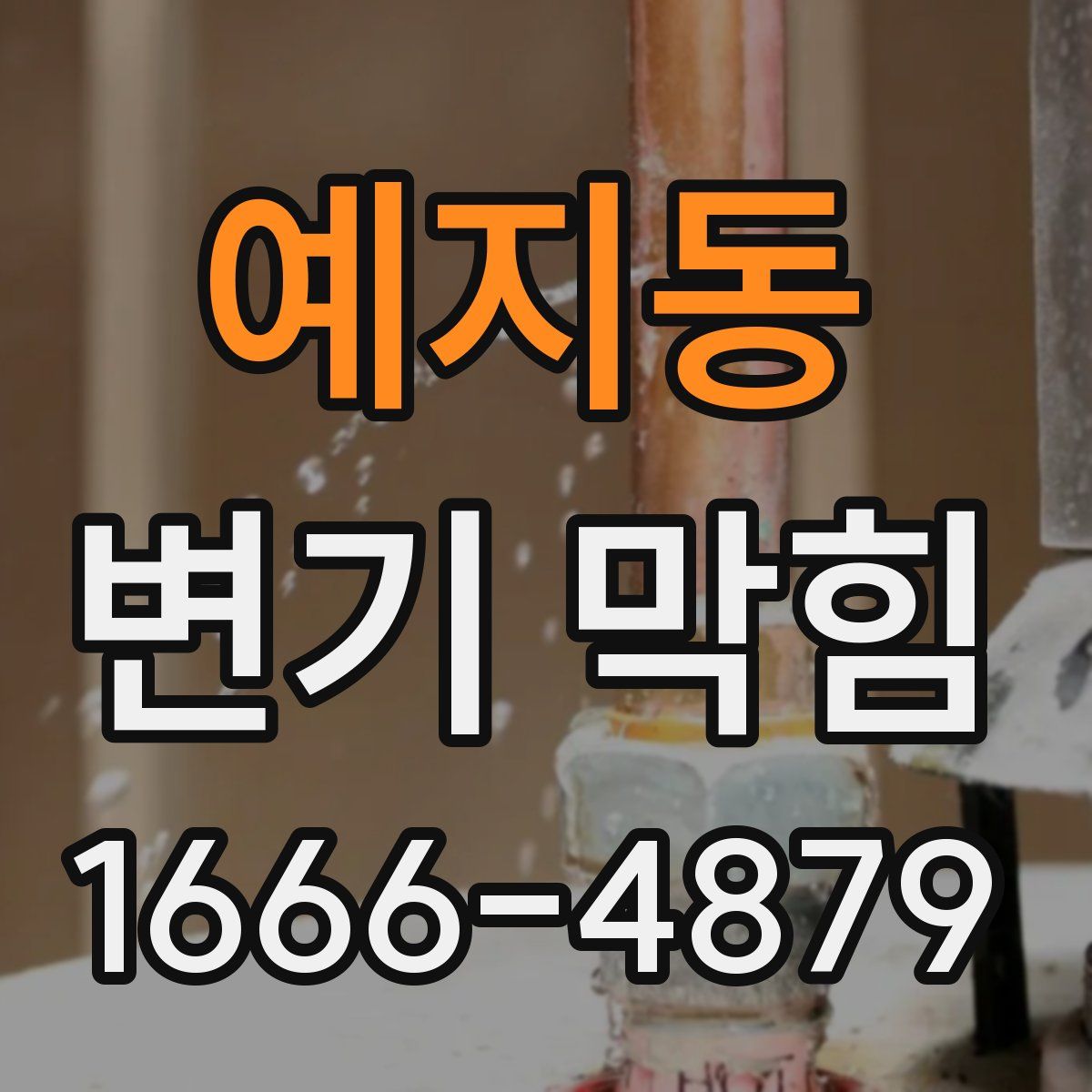 예지동 변기 막힘