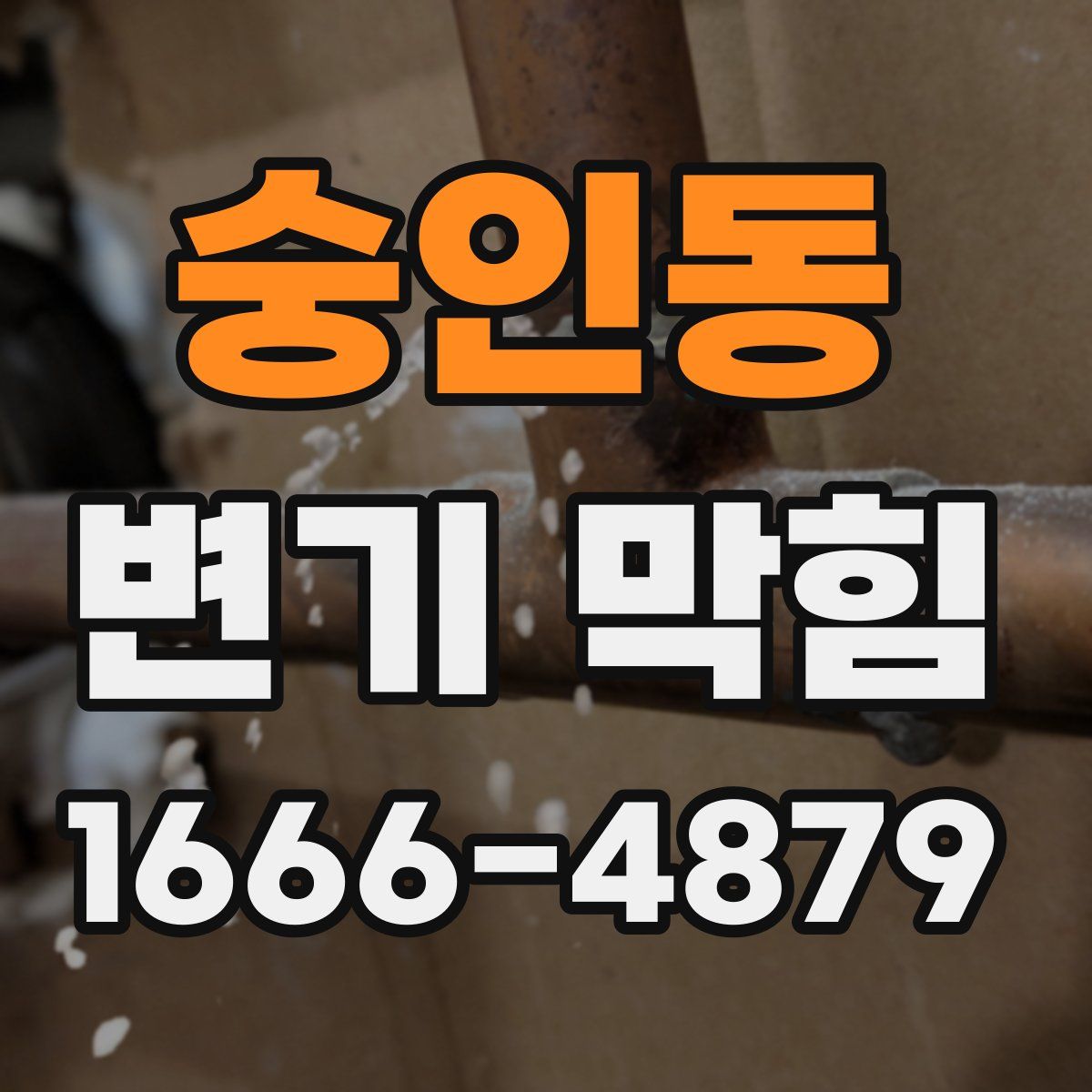 숭인동 변기 막힘