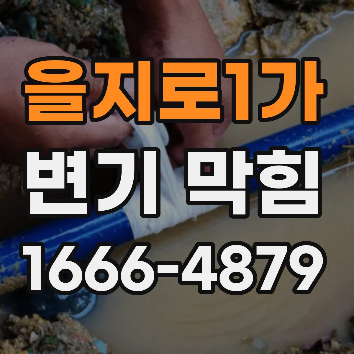 을지로1가 변기 막힘