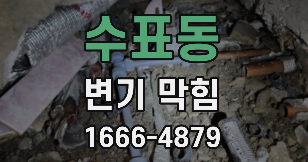 수표동 변기 막힘