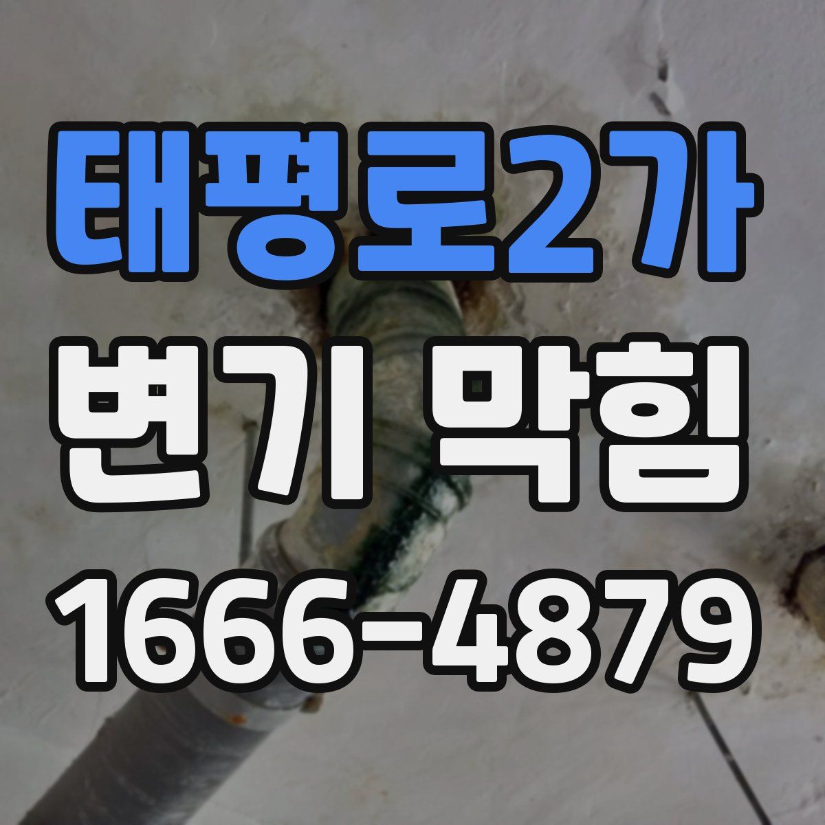 태평로2가 변기 막힘