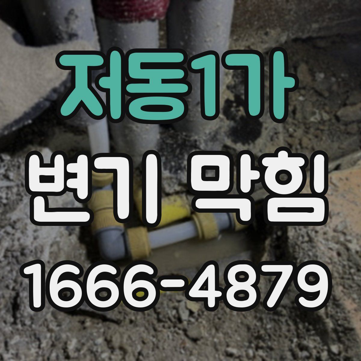 저동1가 변기 막힘