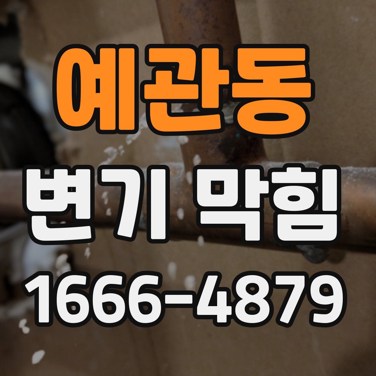 예관동 변기 막힘