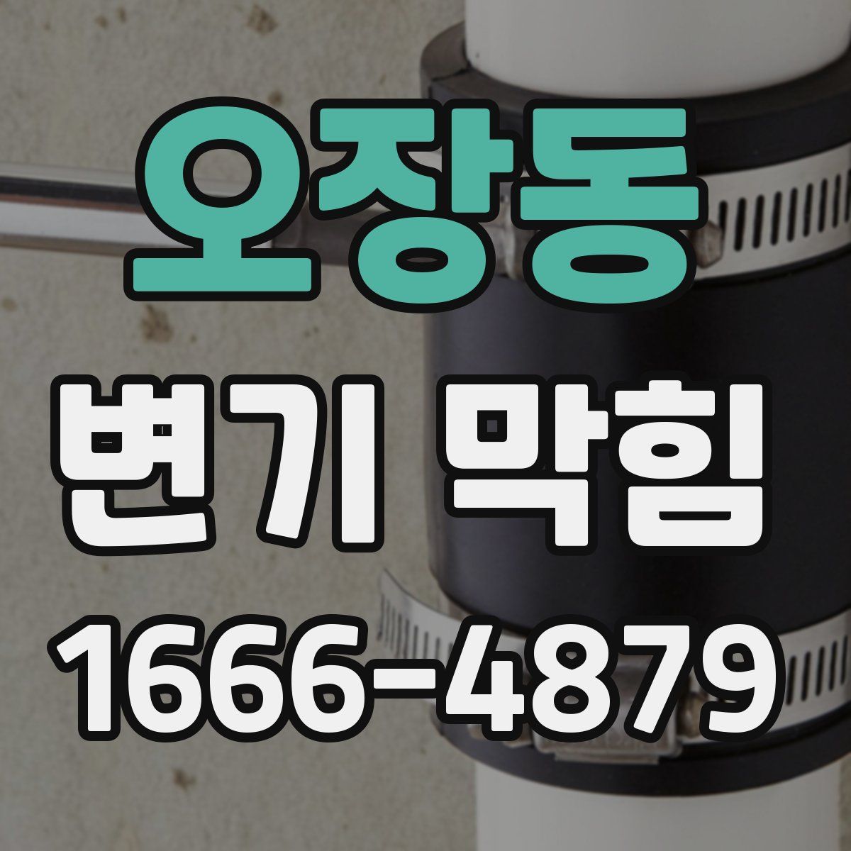 오장동 변기 막힘