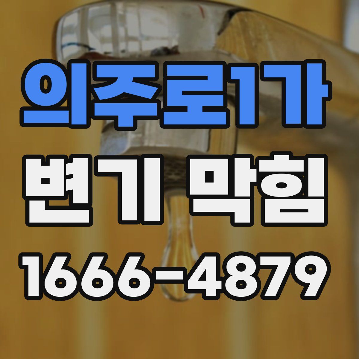 의주로1가 변기 막힘