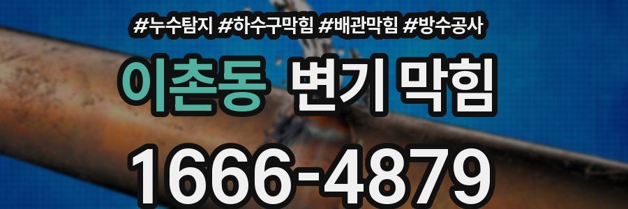 이촌동 변기 막힘