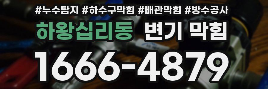 하왕십리동 변기 막힘