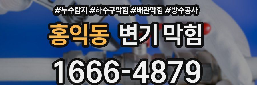 홍익동 변기 막힘