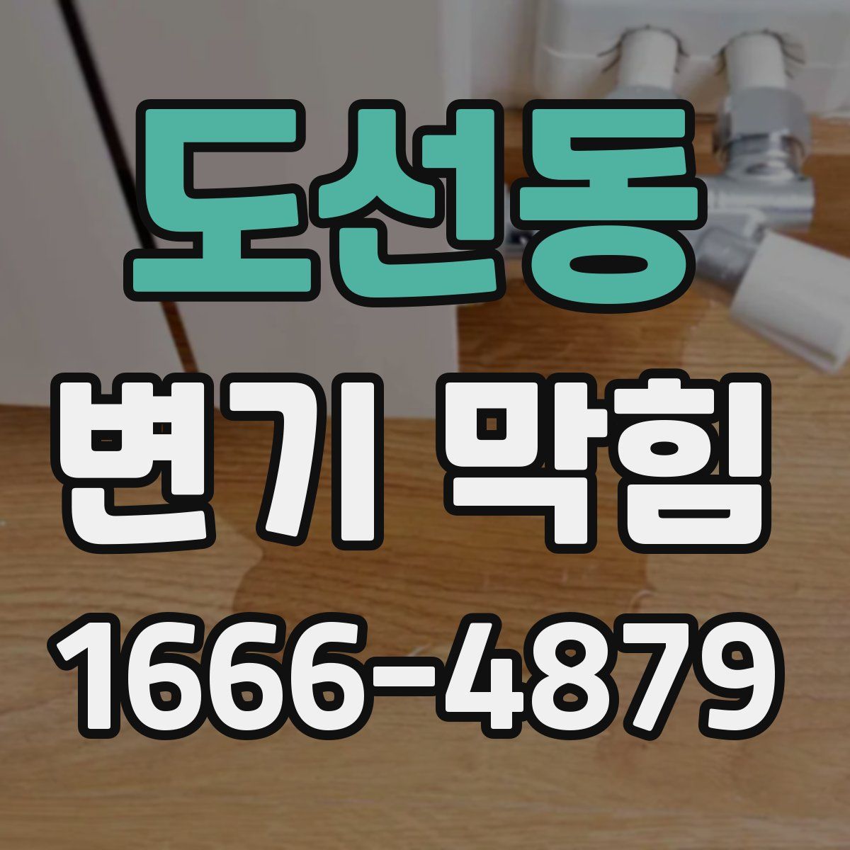 도선동 변기 막힘