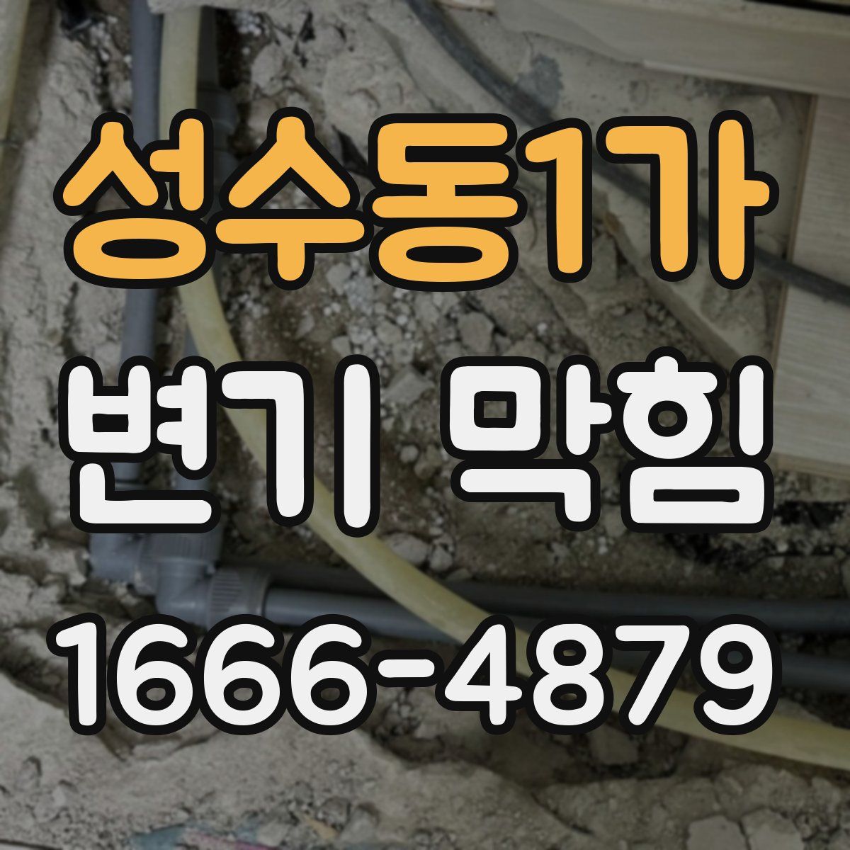 성수동1가 변기 막힘