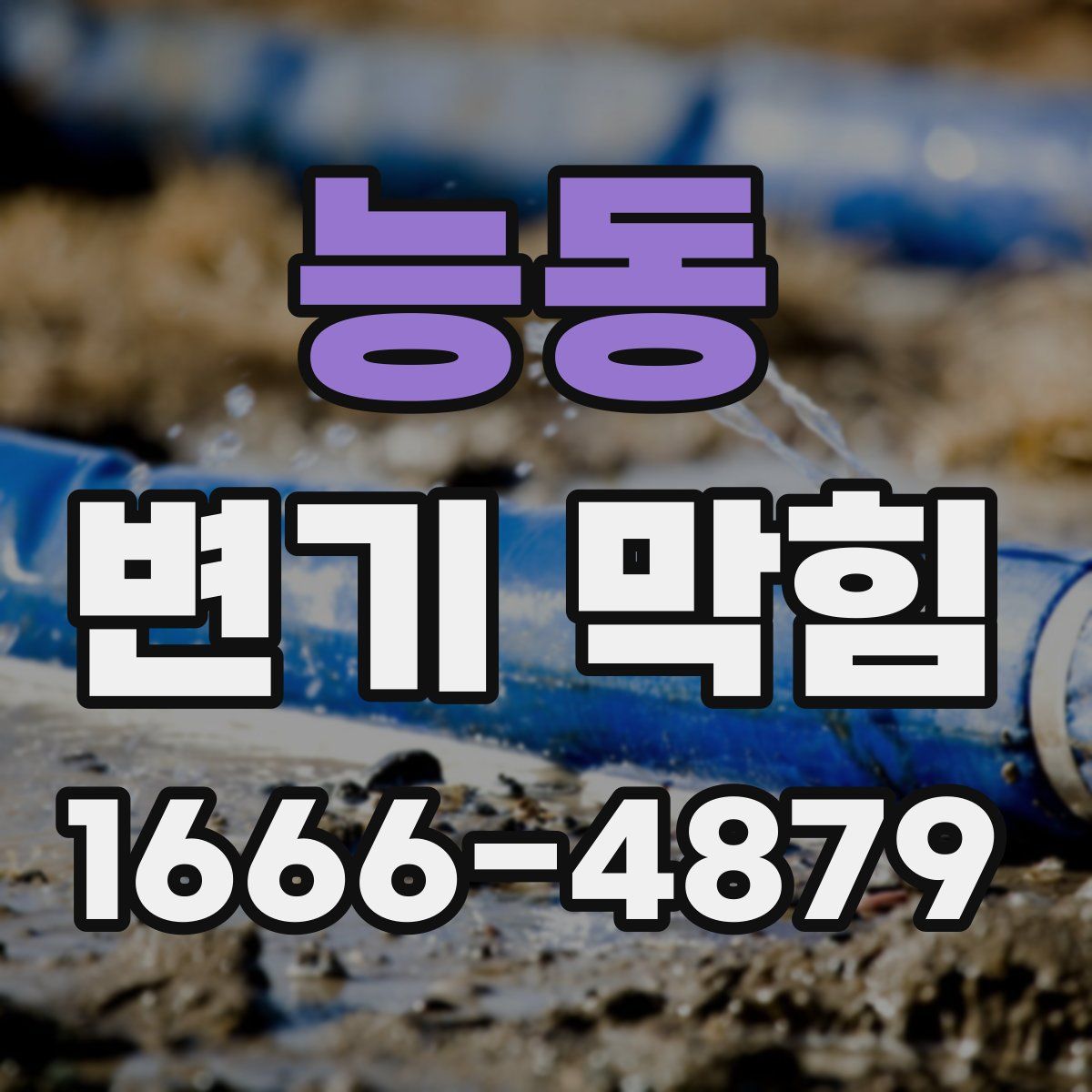 능동 변기 막힘