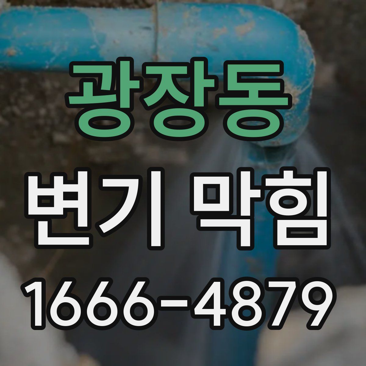 광장동 변기 막힘