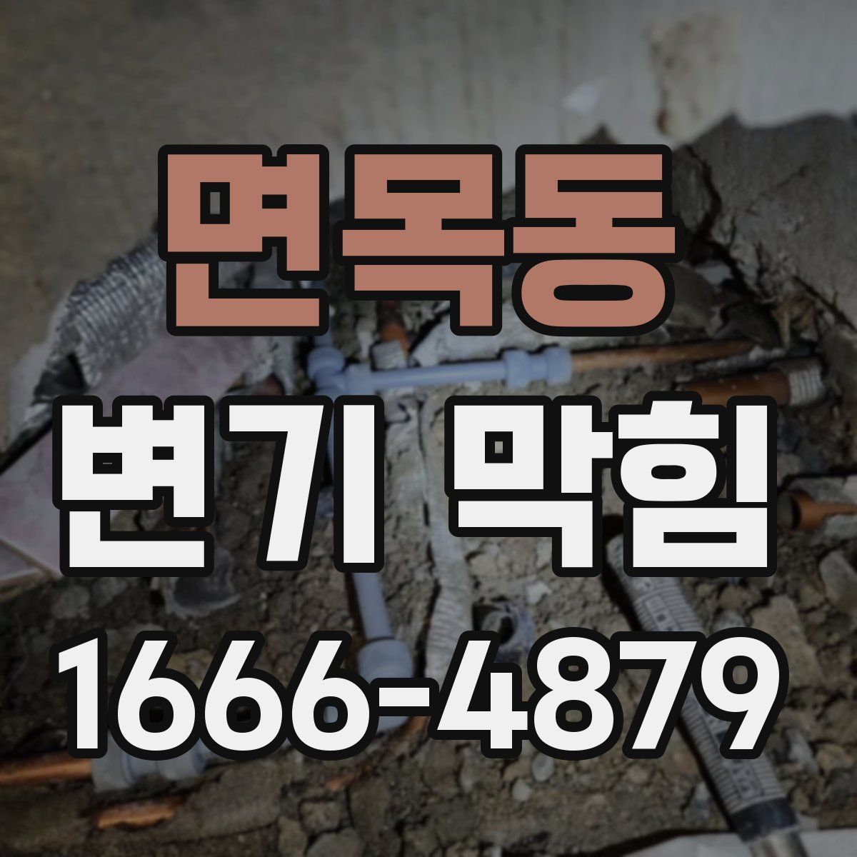 면목동 변기 막힘