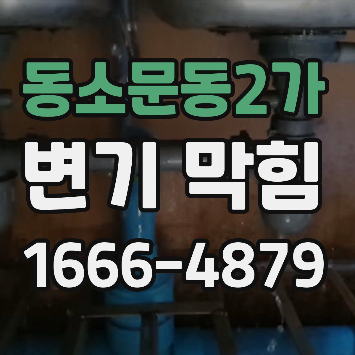 동소문동2가 변기 막힘