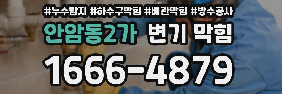 안암동2가 변기 막힘