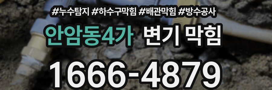 안암동4가 변기 막힘