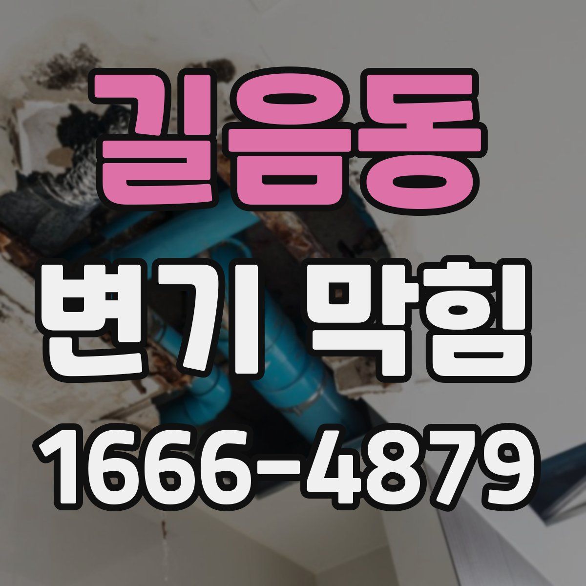 길음동 변기 막힘