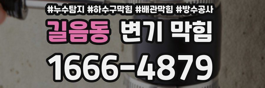 길음동 변기 막힘