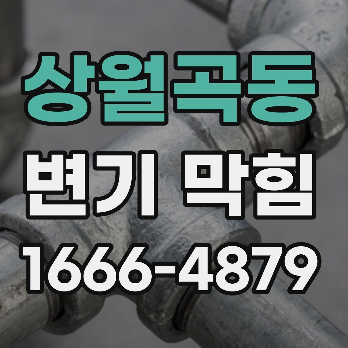 상월곡동 변기 막힘