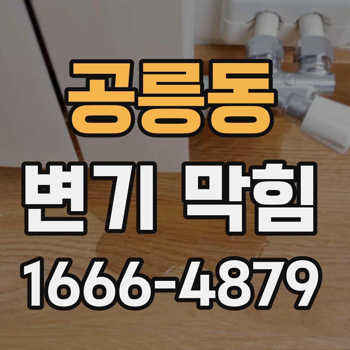 공릉동 변기 막힘