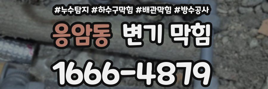 응암동 변기 막힘