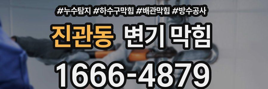 진관동 변기 막힘