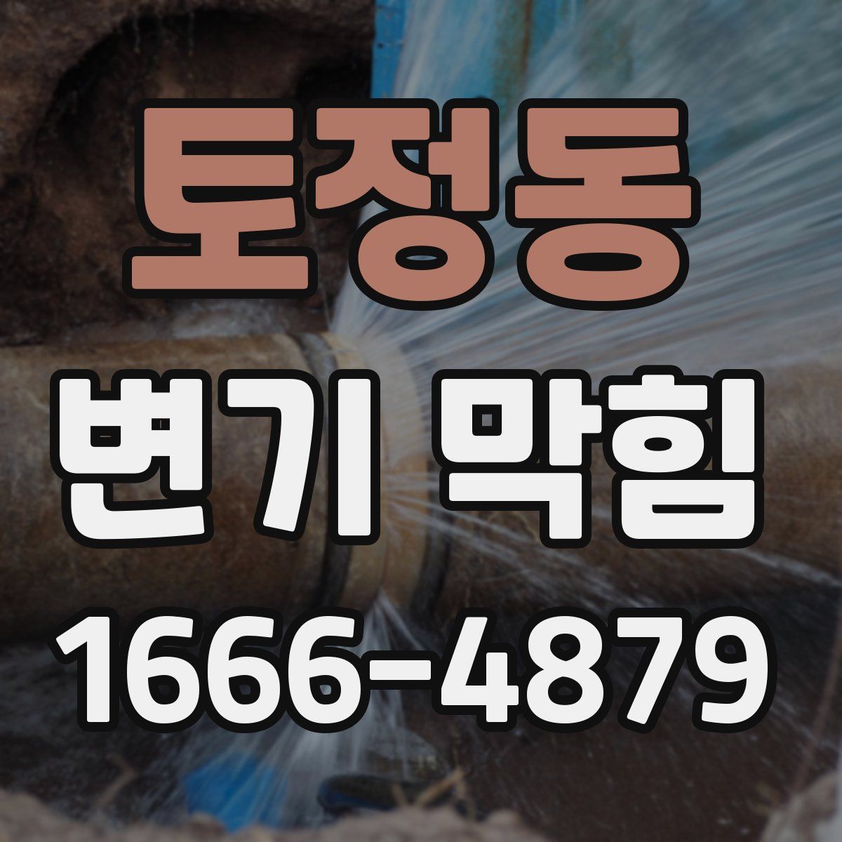 토정동 변기 막힘