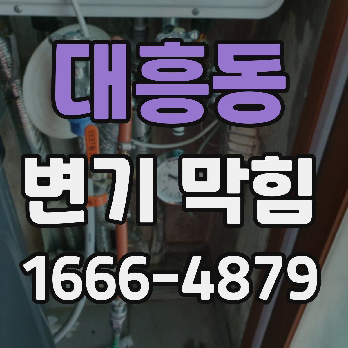 대흥동 변기 막힘