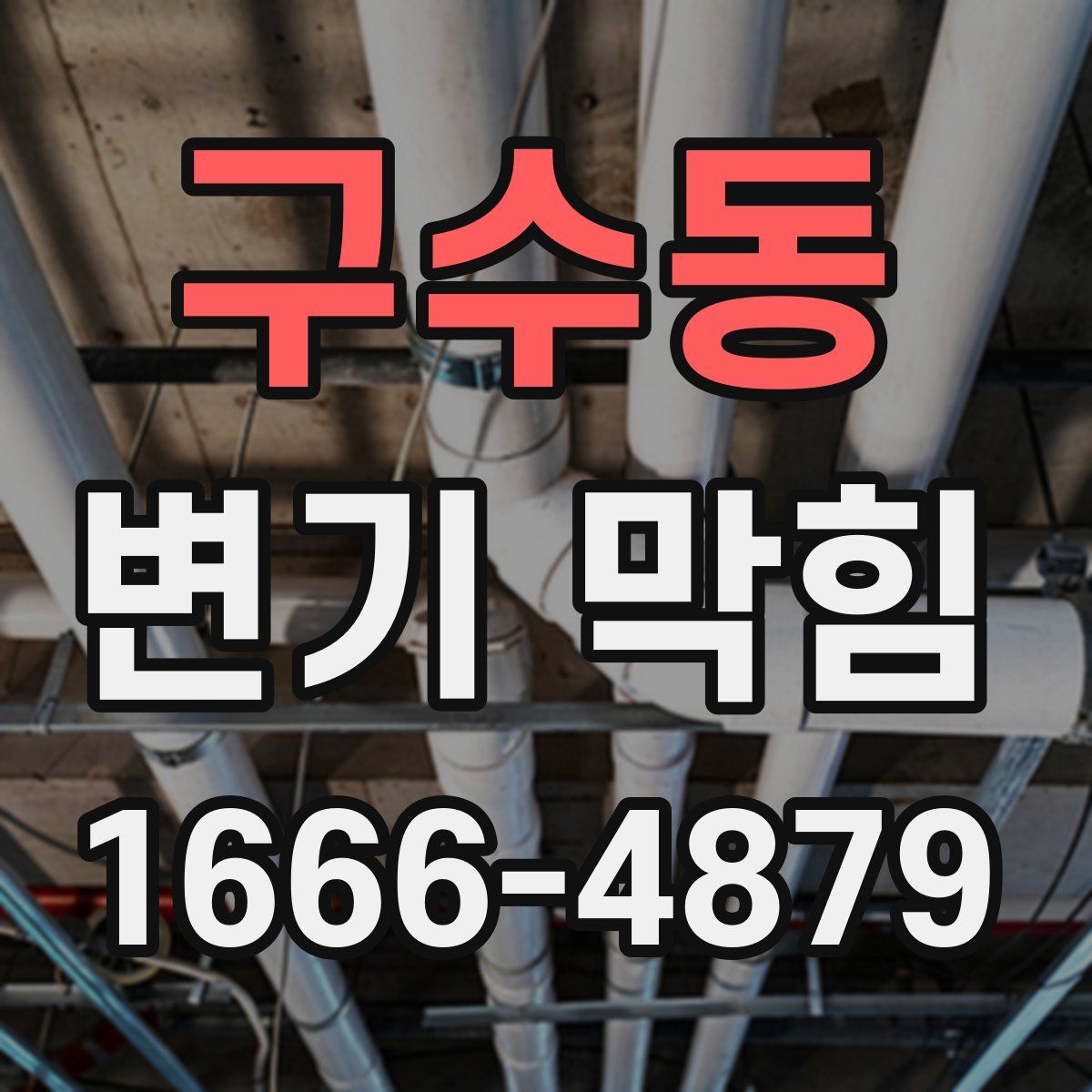 구수동 변기 막힘