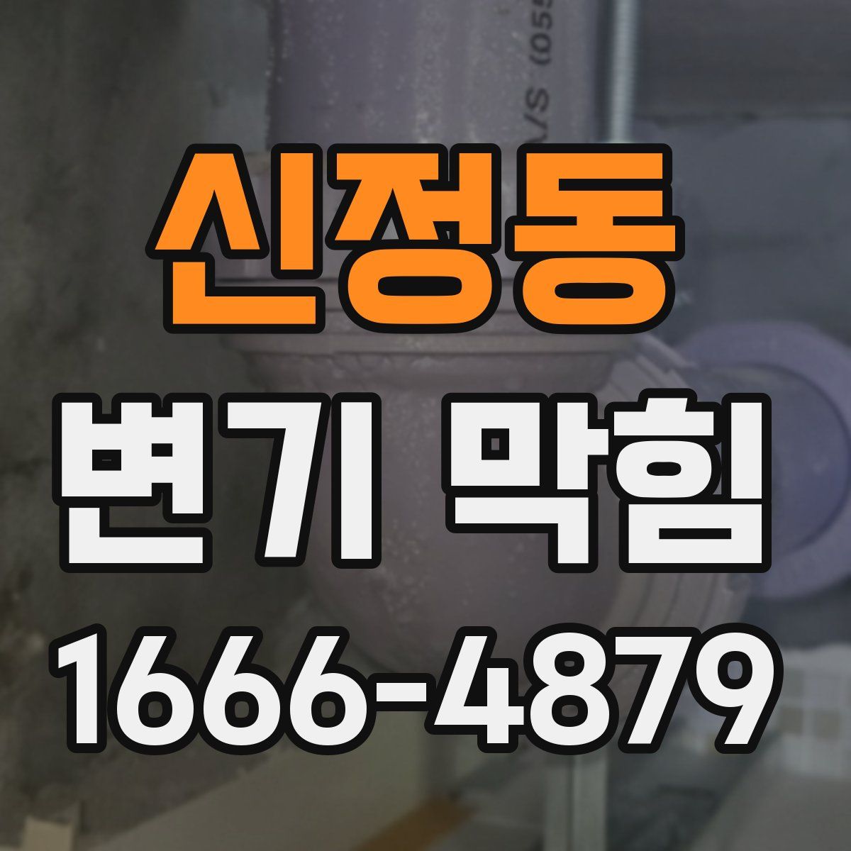 신정동 변기 막힘